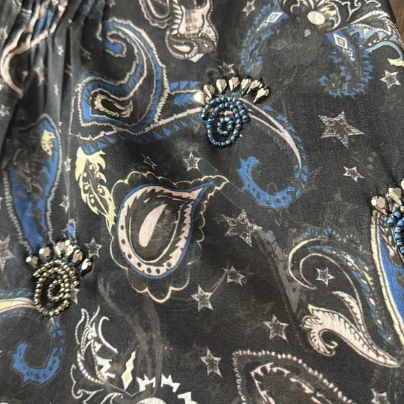 ZADIG & VOLTAIRE Thym Paisley Printed Blouse - Picture 8 of 12